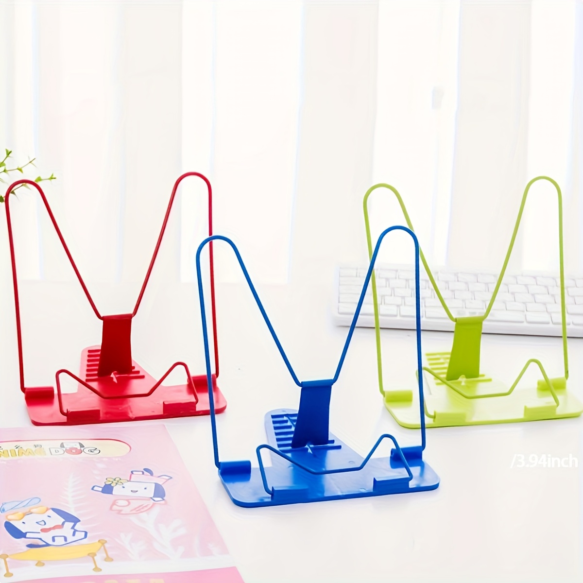 Document Holder Stand - Soporte plegable para libros de escritorio,