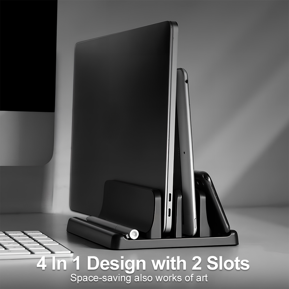 Home Office Call Center - Soporte Vertical 4 en 1 para