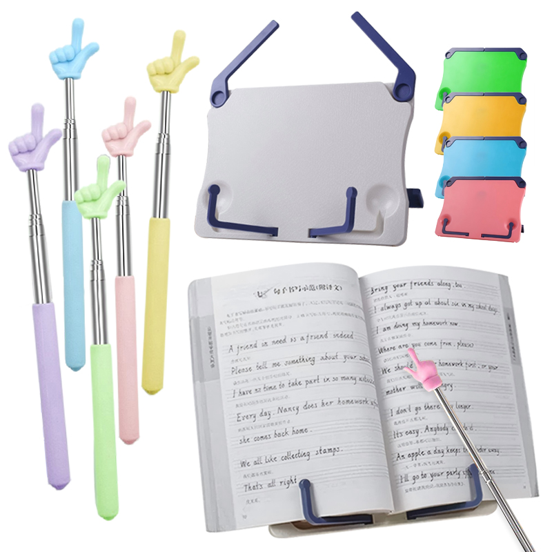 Document Holder Stand - Soporte de lectura portátil para libros,