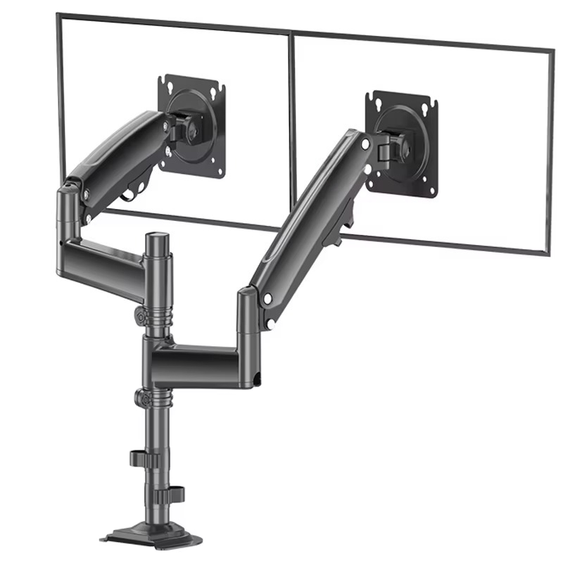 Monitor Arm Dual - Soporte de Aluminio para Dos Monitores,