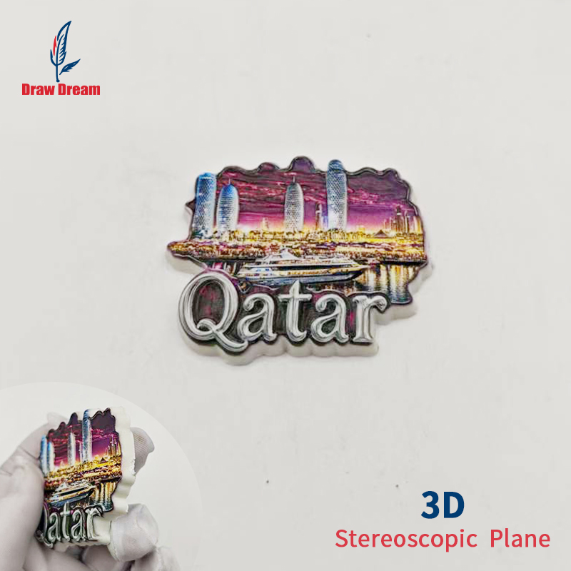 Imán de Refrigerador 3D de Cat - Home Office Qatar Travel reseña y precio