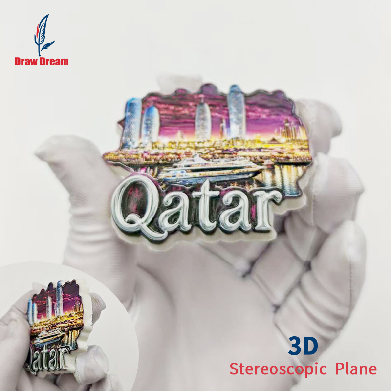 Imán de Refrigerador 3D de Cat - Home Office Qatar Travel reseña y precio