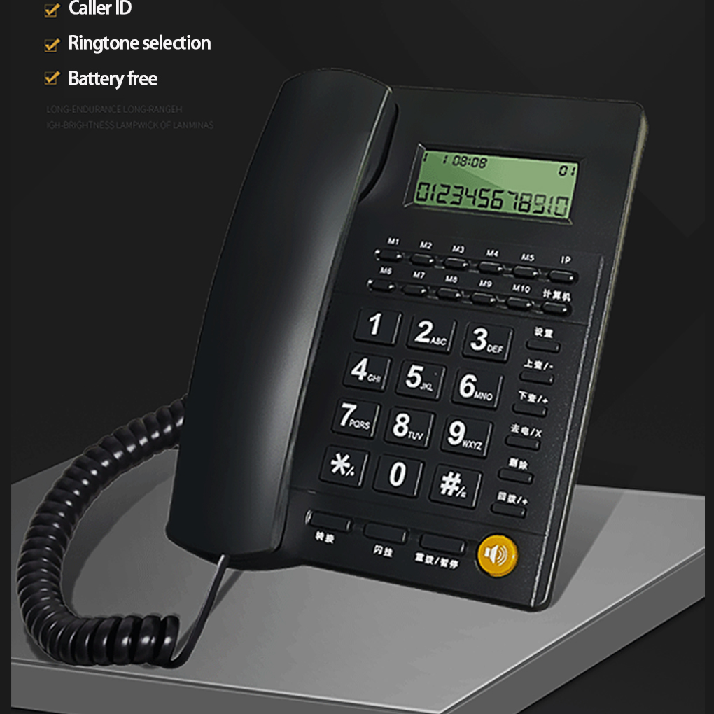 Nuevo Teléfono fijo, teléfono  - Home Office Call Center reseña y precio