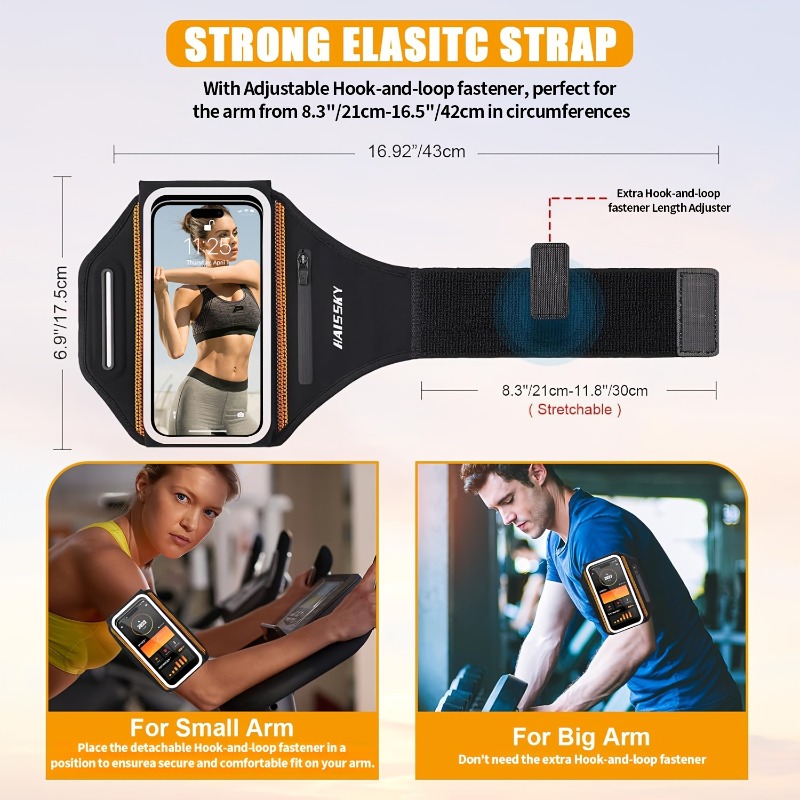 HAISSKY-brrazalete deportivo e - Monitor Arm Dual reseña y precio