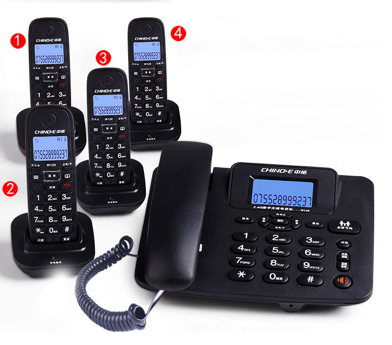 Teléfono Inalámbrico 1-4 Manos - Home Office Call Center reseña y precio