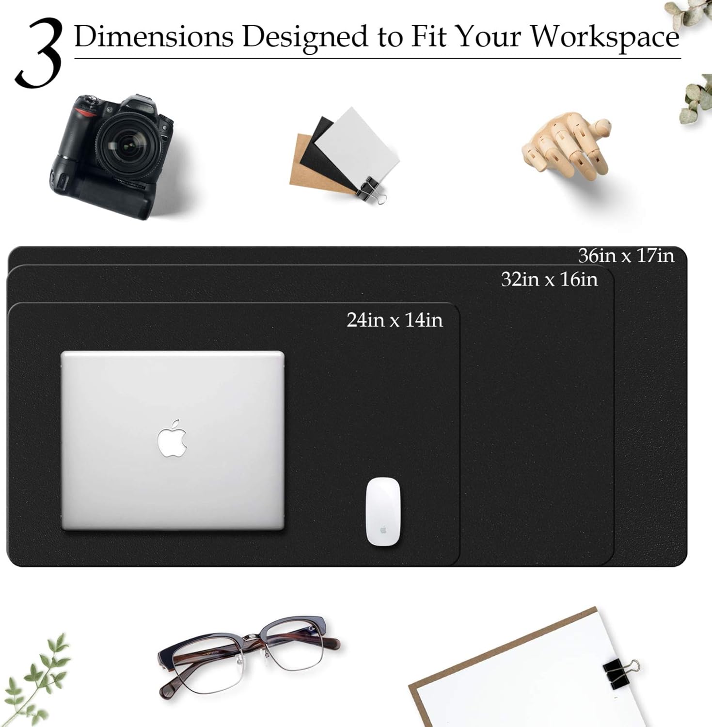 Alfombrilla de Escritorio Gran - Desk Mat Leather reseña y precio