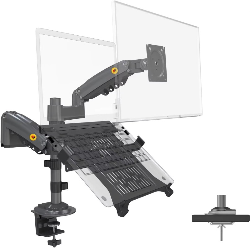 Soporte para portátil combinad - Monitor Arm Dual reseña y precio