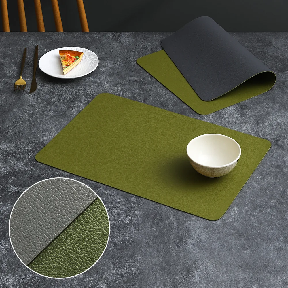 Manteles Individuales de PVC d - Desk Mat Leather reseña y precio