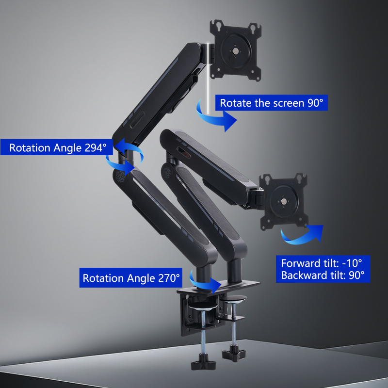 Nuevo Soporte de Escritorio co - Monitor Arm Dual reseña y precio