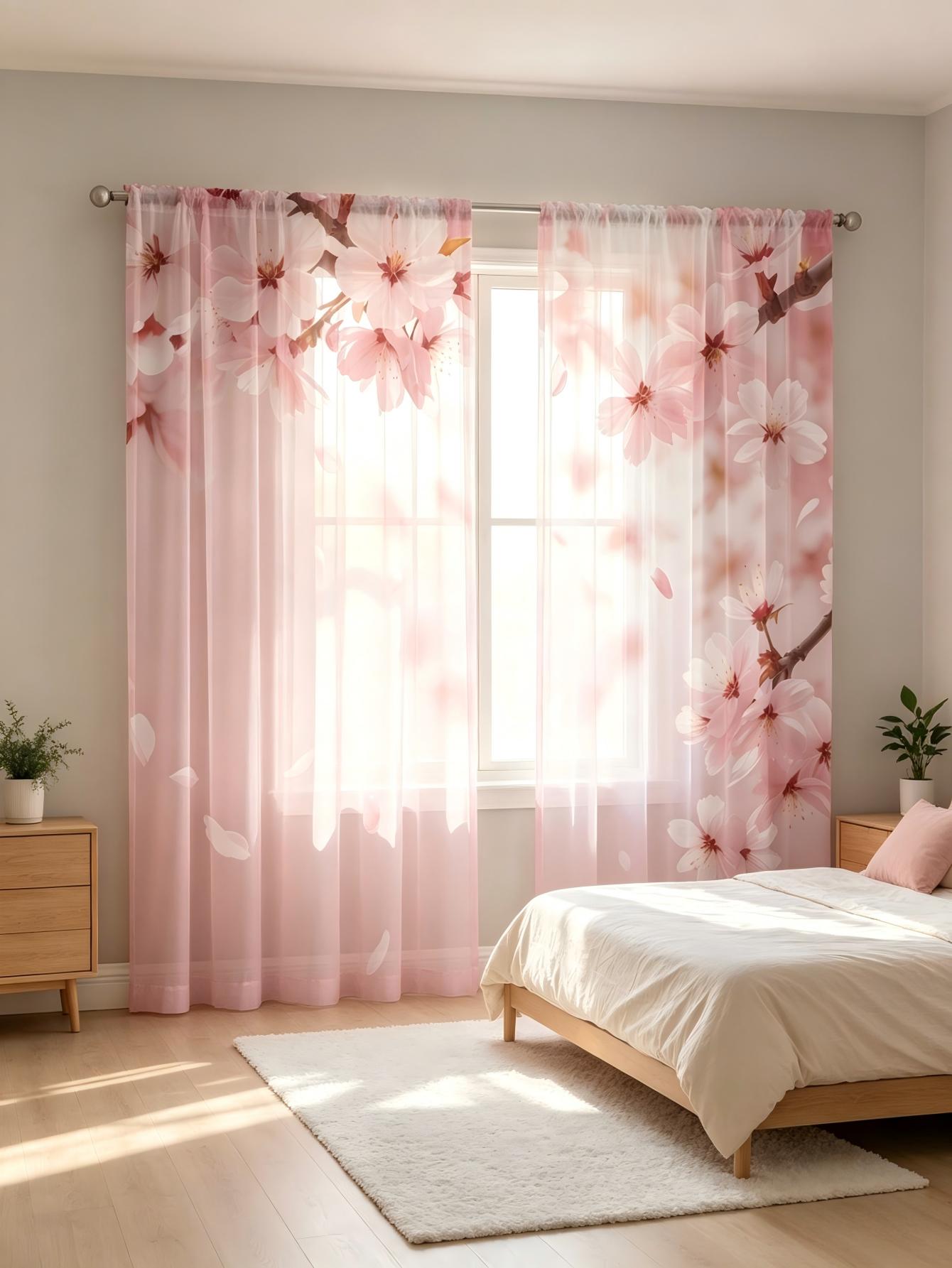 2 Cortinas Transparentes con E - Home Office Rate reseña y precio