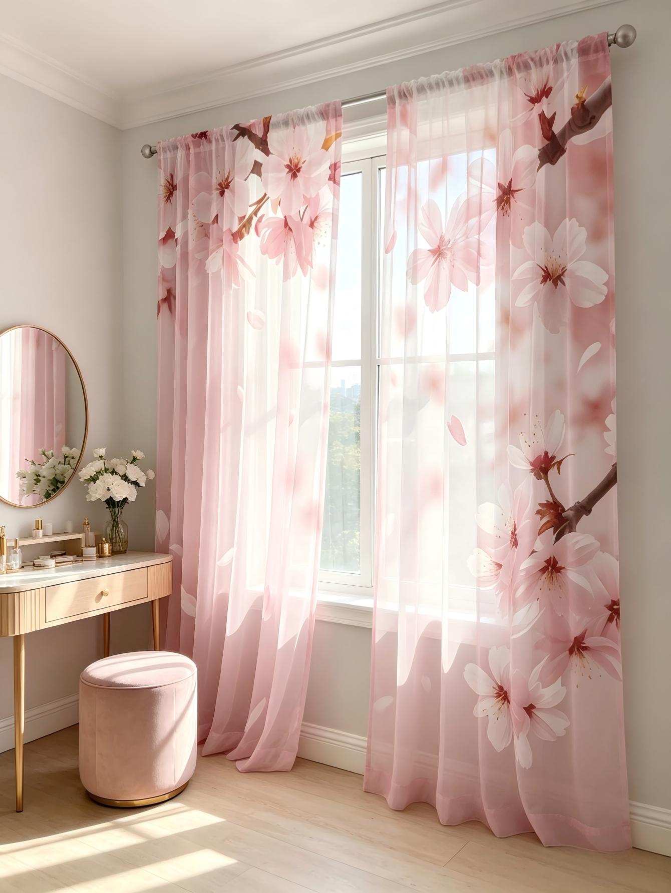 2 Cortinas Transparentes con E - Home Office Rate reseña y precio