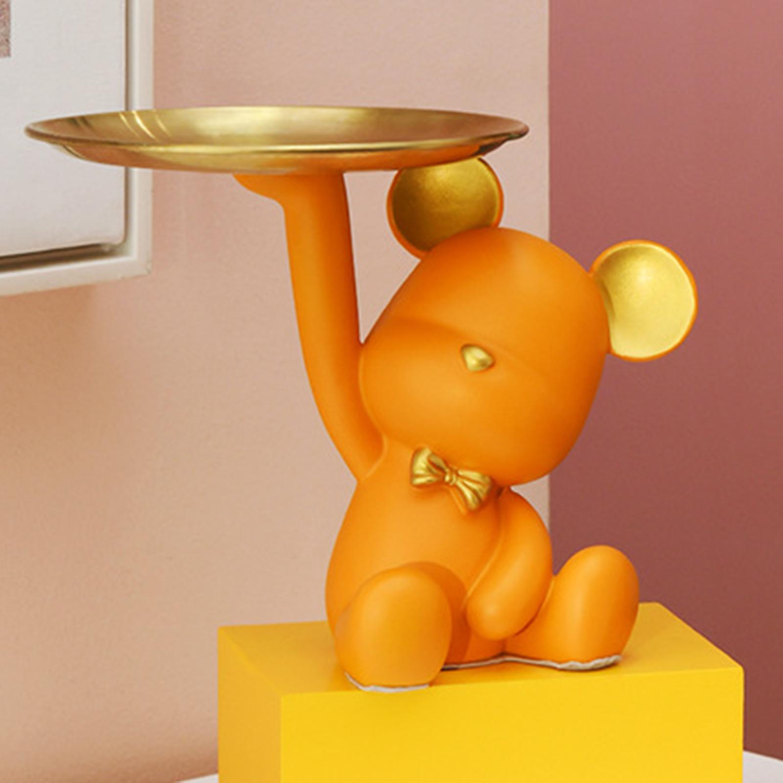 Estatuilla de oso de resina cr - Home Office Call Center reseña y precio