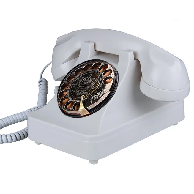 Teléfono Fijo Retro Inalámbric - Home Office Call Center reseña y precio