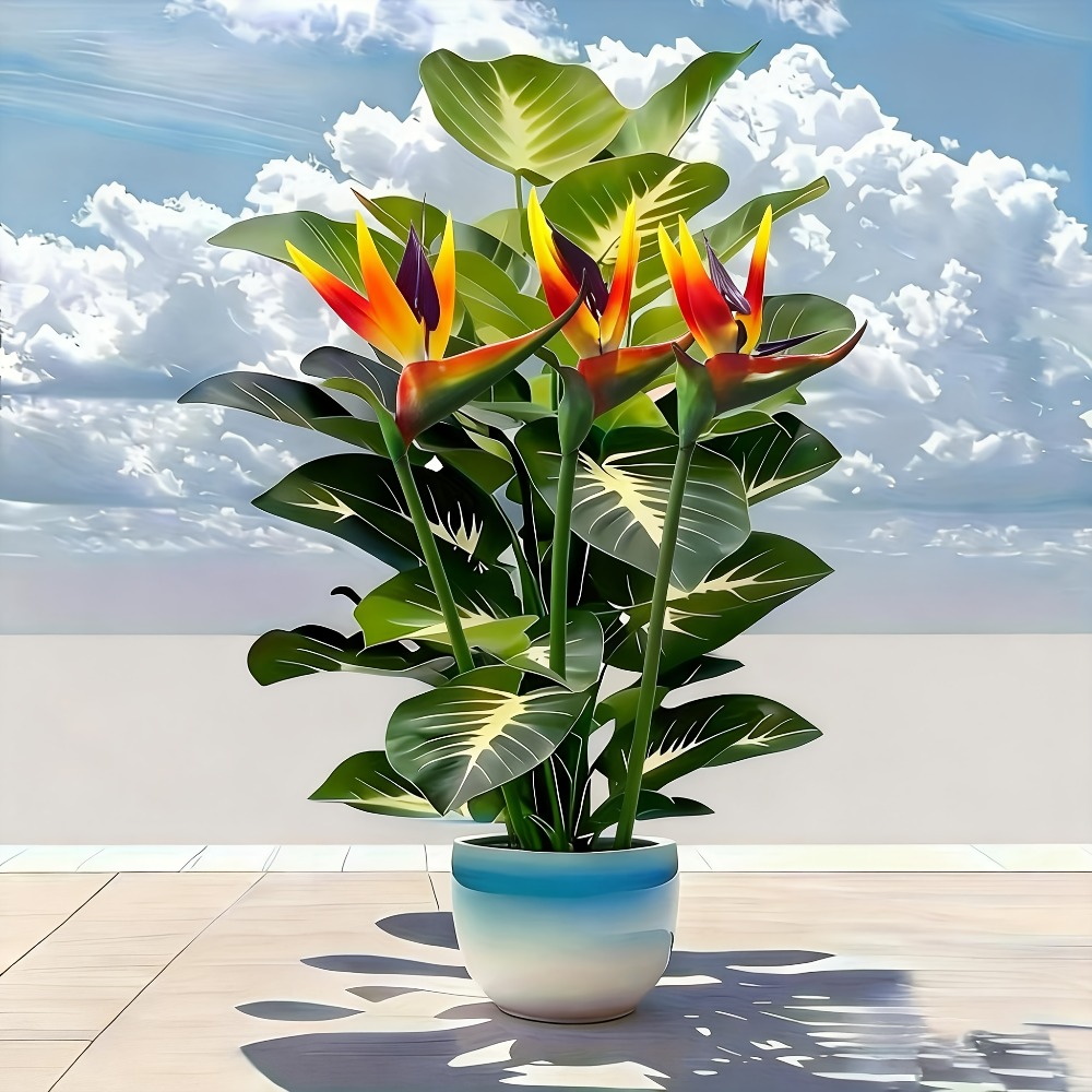Plantas Artificiales de Ave de - Home Office Call Center reseña y precio