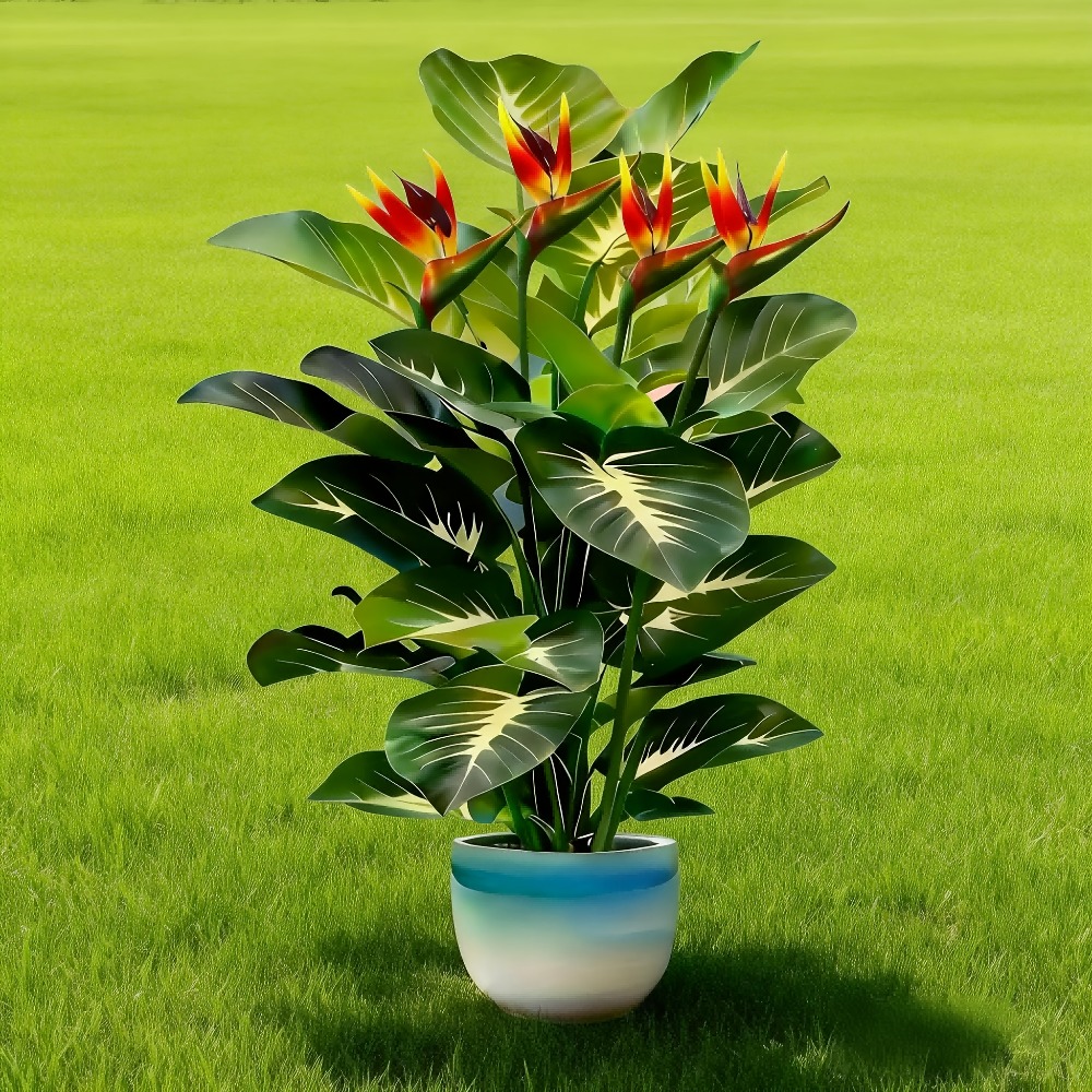 Plantas Artificiales de Ave de - Home Office Call Center reseña y precio