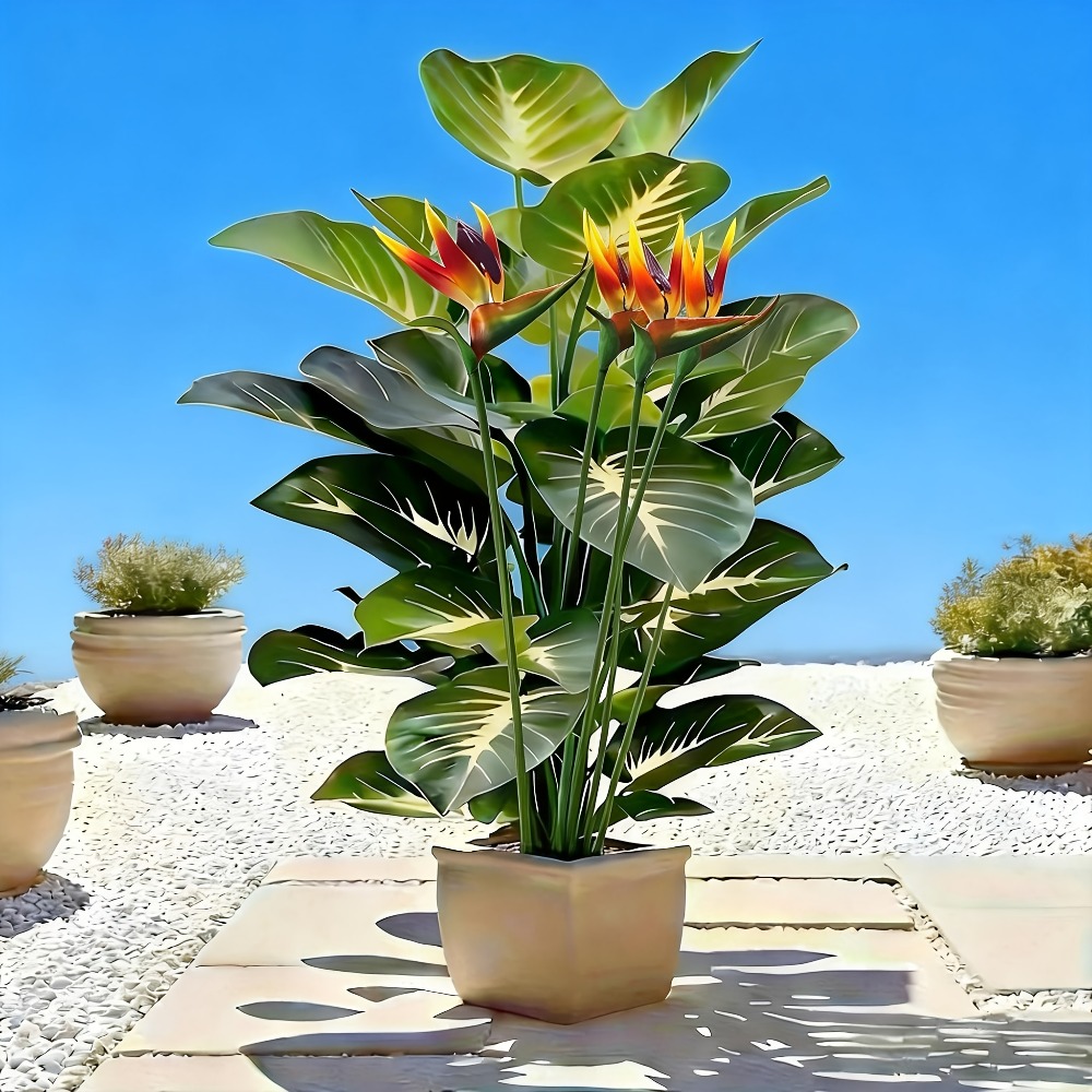 Plantas Artificiales de Ave de - Home Office Call Center reseña y precio