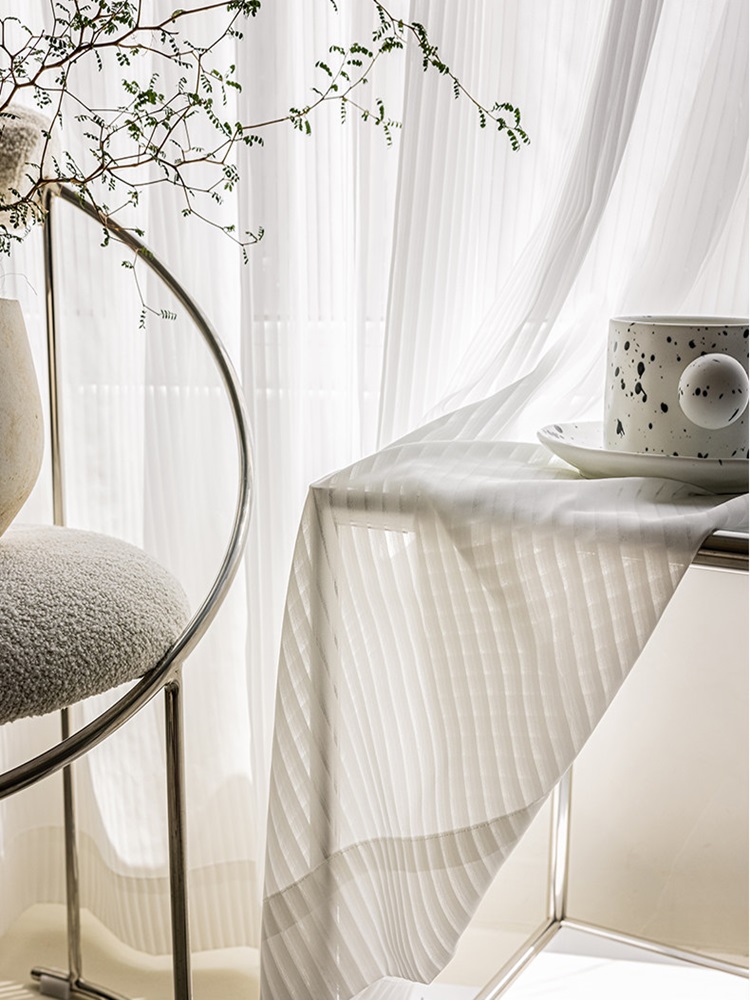 Cortinas blancas de fantasía p - Home Office Ye reseña y precio