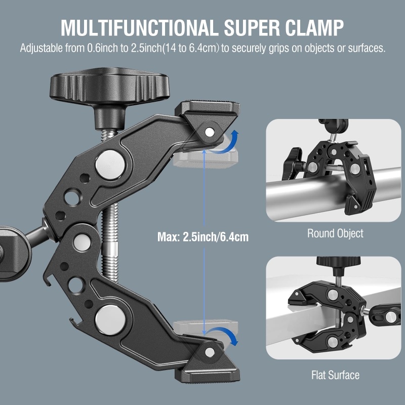 Abrazadera Universal de Alumin - Monitor Arm Dual reseña y precio