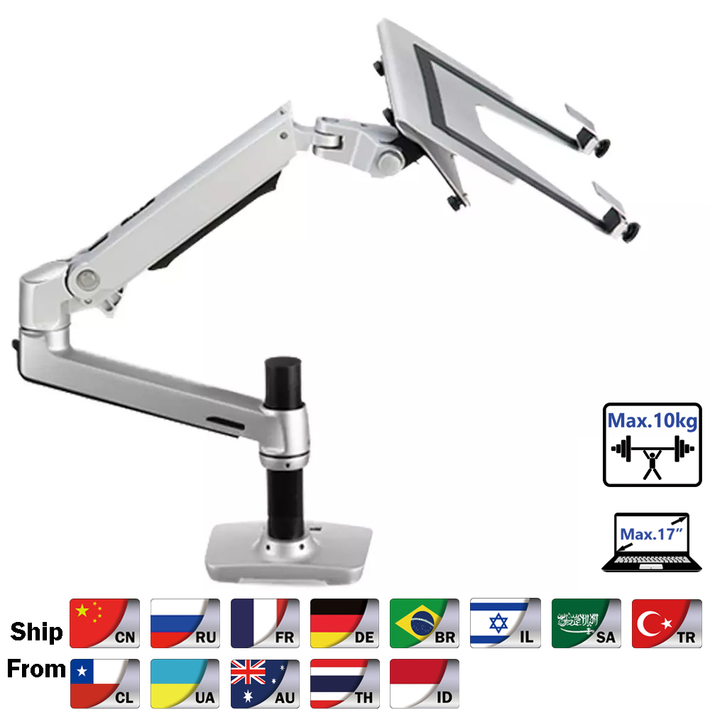 Soporte de escritorio de aleac - Monitor Arm Dual reseña y precio