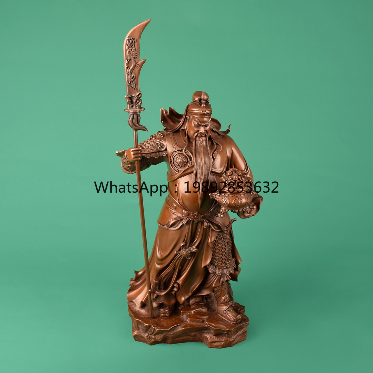 LYY-figura de bronce Yuanbao G - Home Office Ye reseña y precio