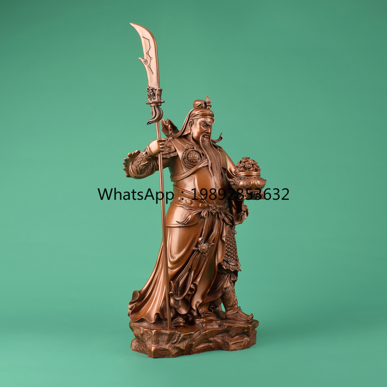 LYY-figura de bronce Yuanbao G - Home Office Ye reseña y precio