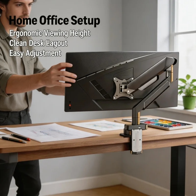 Soporte de montaje para un sol - Monitor Arm Dual reseña y precio