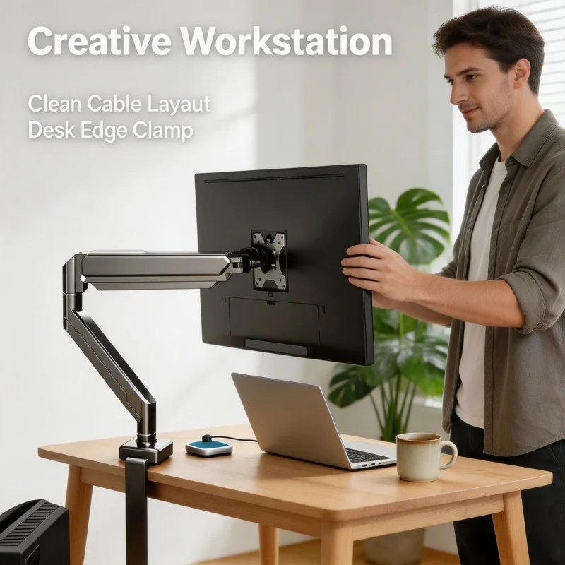 Soporte de montaje para un sol - Monitor Arm Dual reseña y precio