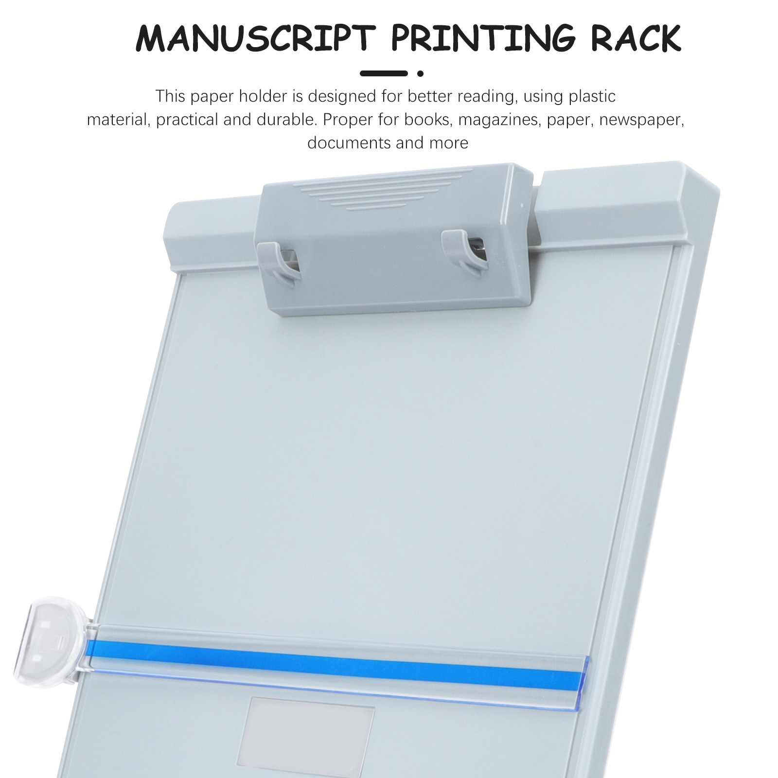 Soporte de Documentos de Plást - Document Holder Stand reseña y precio